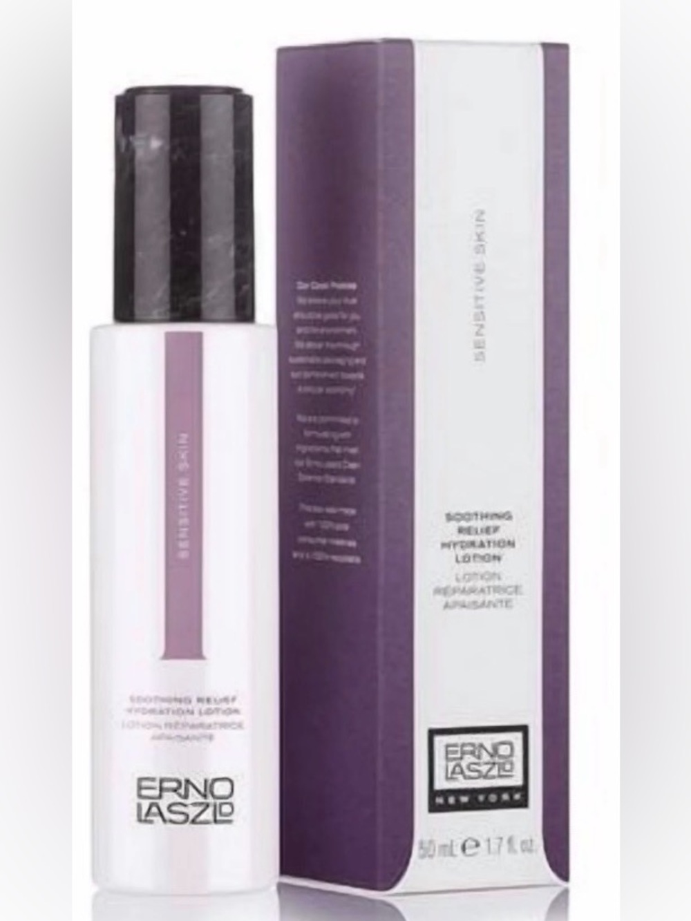 Erno Lazlo Soothing Relief Hydration Lotion for sensitive skin.